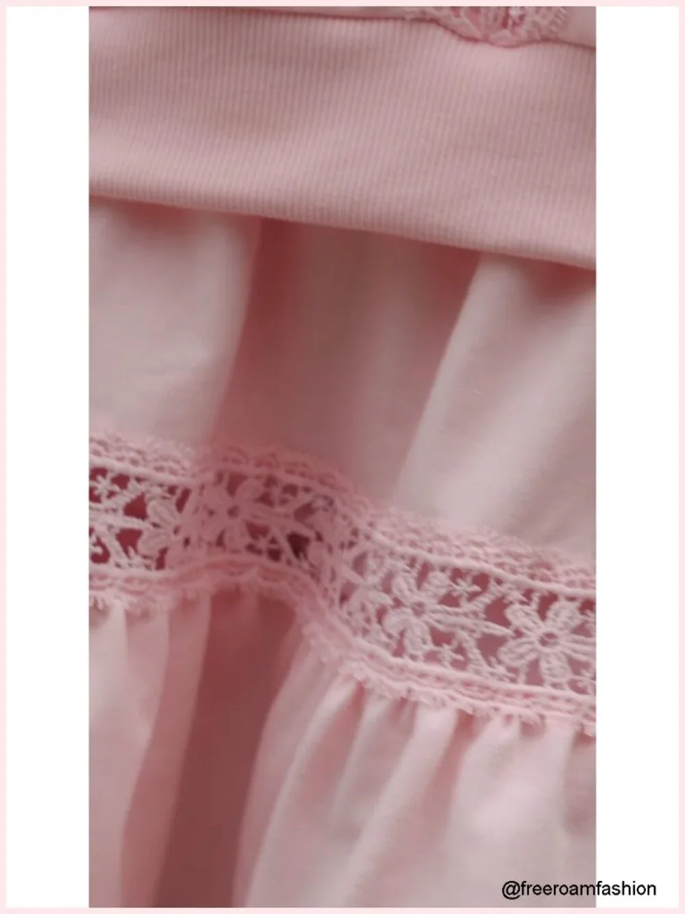 2 Piece Skirt Sets for Women Lace Trim Puff Sleeve Coquette Summer Going Out